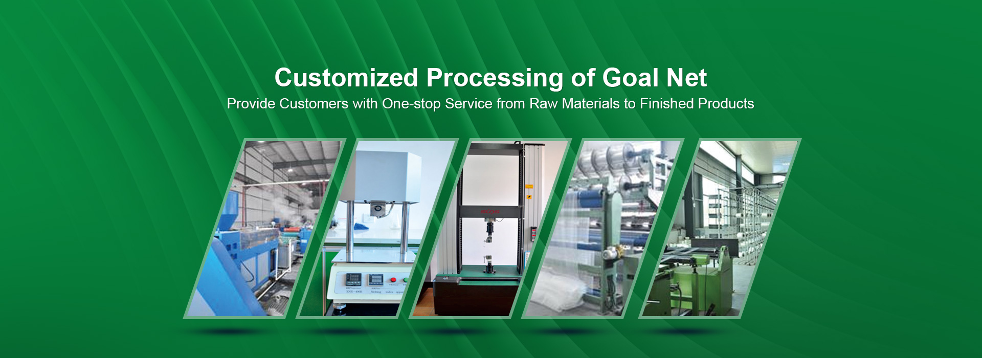 Customized processing of products